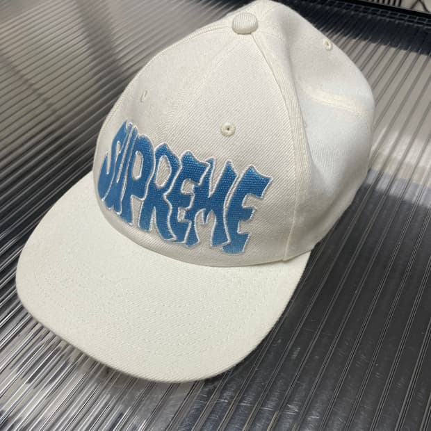  Supreme 슈프림 화이트 볼캡 24SS
