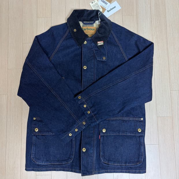 리바이스x바버 오버사이즈 비데일 자켓 / S / 새상품