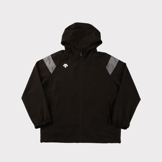 [L] 데상트 베이스볼 후드 바람막이 자켓