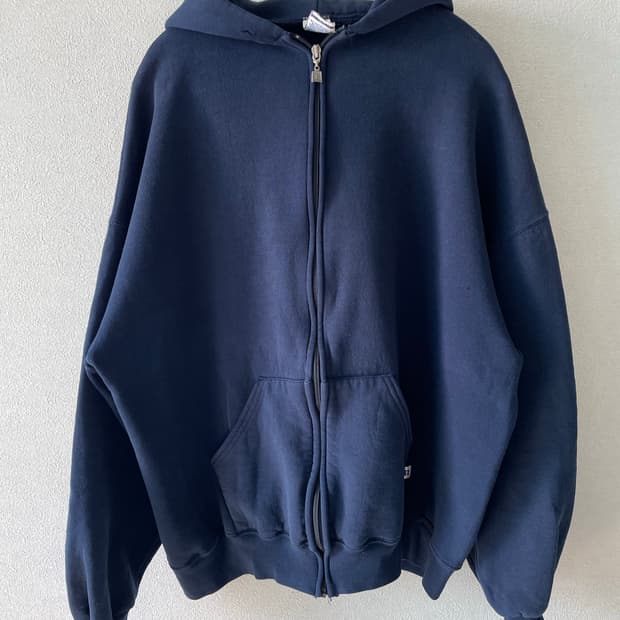 90s USA russell athletic hoodie zip 러셀