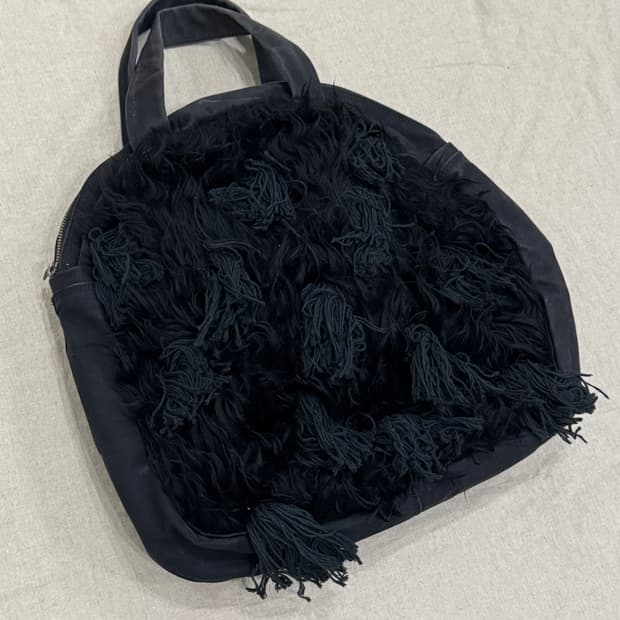 크리스토퍼 네메스 헤어리 도트 토트백 (블랙 Ver)