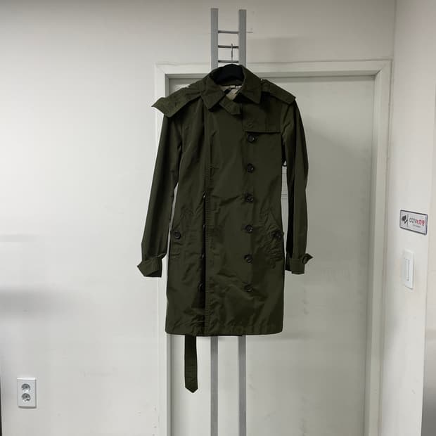 버버리 트렌치 코트 카키 8(W)