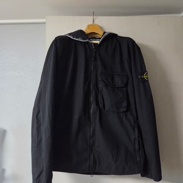 [정품] 스톤아일랜드 후드 오버셔츠 L