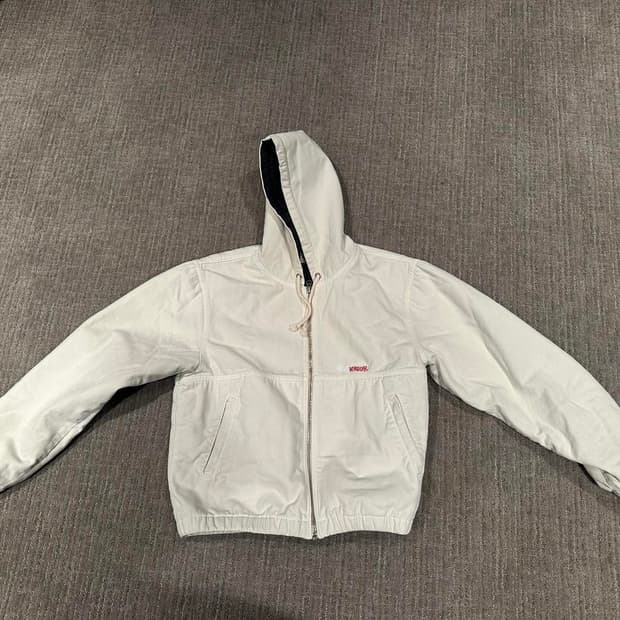 스투시 인슐레이티드 캔버스 워크 자켓 본