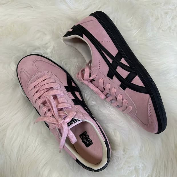 오니츠카 타이거 토쿠텐 핑크 블랙