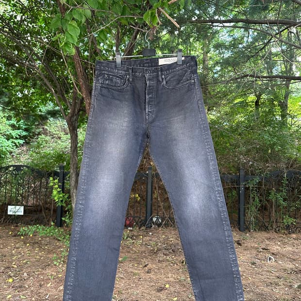 [34] KAPITAL 캐피탈 흑청 Denim pants