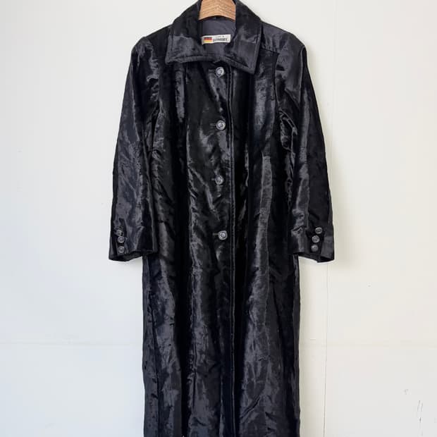 90s 초기 독일제 빈티지 벨벳 코트