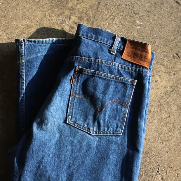 (착용컷) 80's 리바이스 600-0217 오렌지탭 (남성용 32)