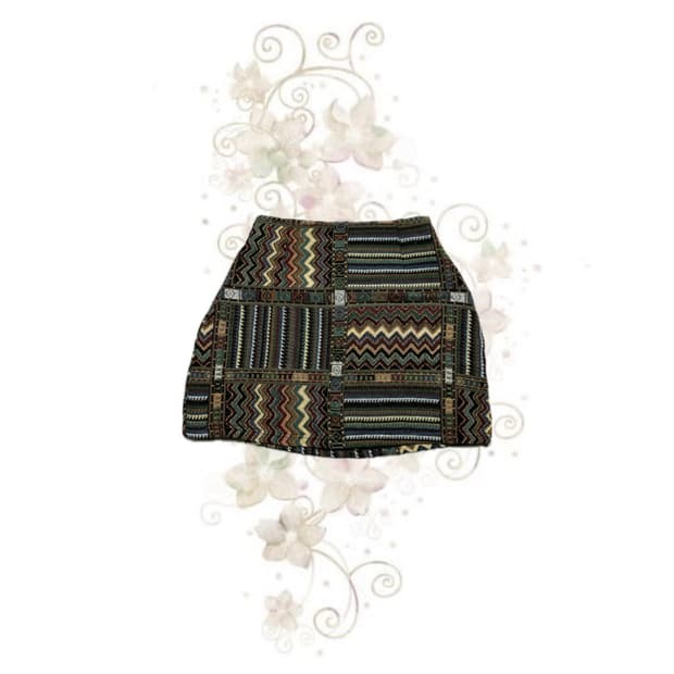 루루서울 자카드 볼룸 스커트