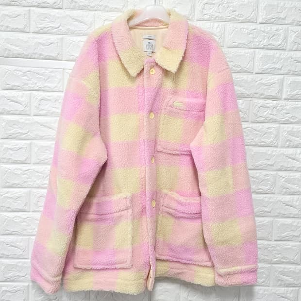 택포) 라코스테 뽀글이 후리스 플리스 XL