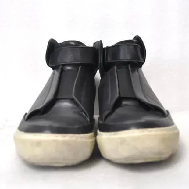 SOLID HOMME AVANT GARDE LEATHER SHOES
