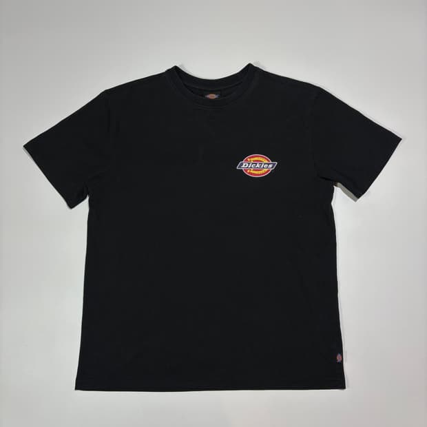 디키즈 블랙 미니 로고 반팔티