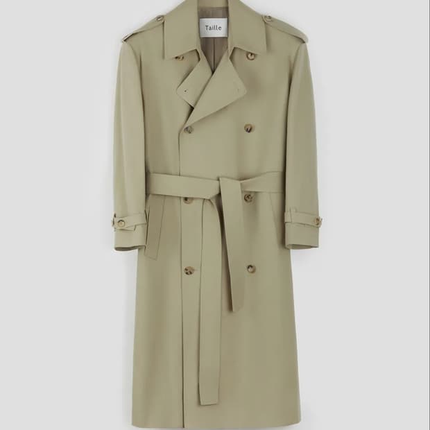 타일레 트렌치 코트 베이지 1