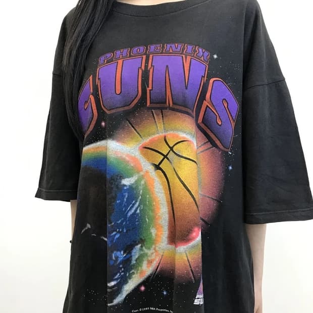 90's Phoenix Suns NBA Nutmeg Mills T