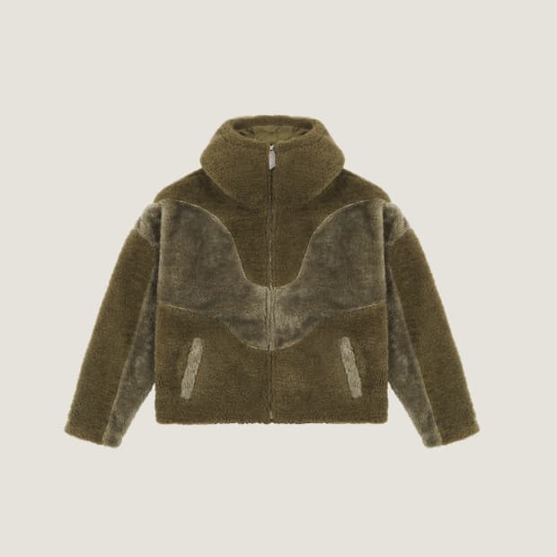 trendtvision 후리스 올리브