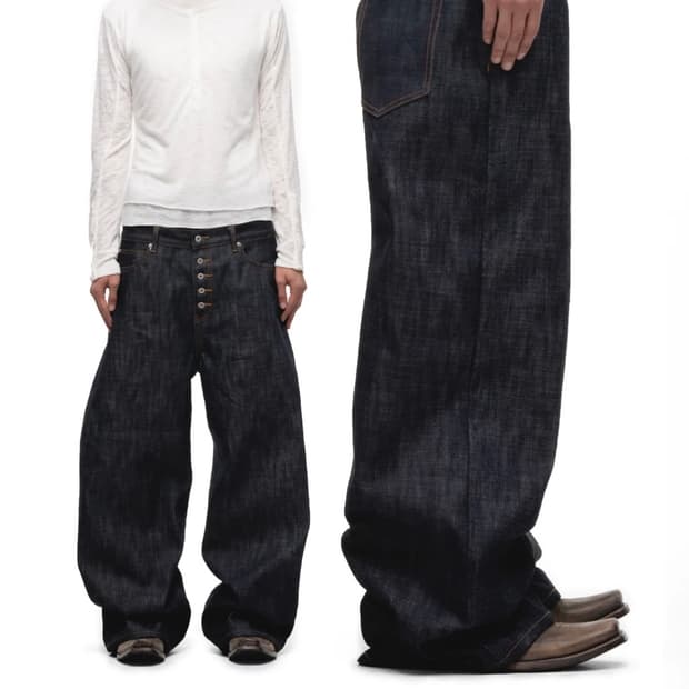 NOFAITHSTUDIO LOOSE FIT BLUE - S