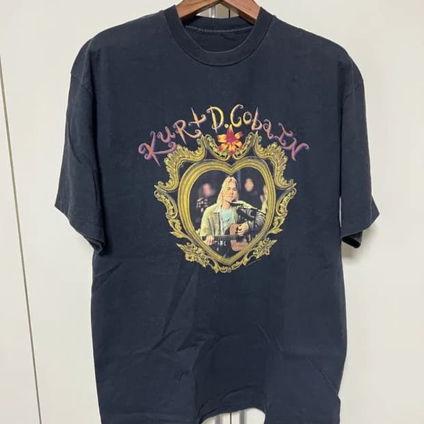 빈티지 너바나 티셔츠