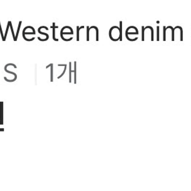 시아쥬 데님 셔츠