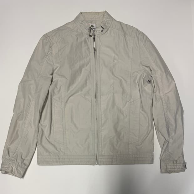 정품 라코스테 가벼운 블루종 봄버 자켓 M