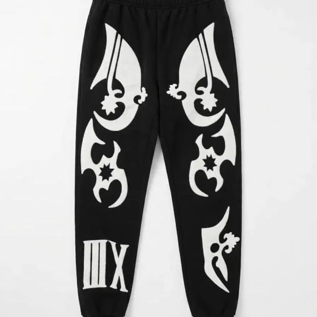 KTZ 블랙 조거팬츠 XL