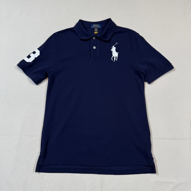 M) 폴로 랄프로렌 빅포니 반팔 카라티 신형 큐알탭