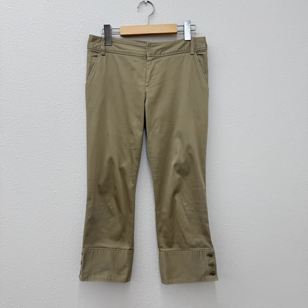 빈티지 BALLSEY 라이트 브라운 카프리 팬츠