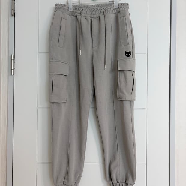 송지오 지제로 카고 스웨트조거팬츠 S