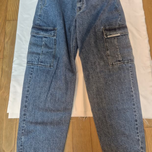 디스이즈네버댓 데님 카고 팬츠 L