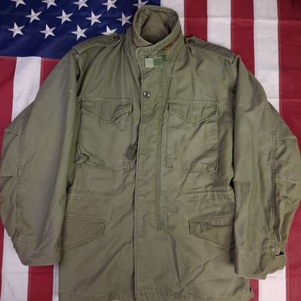 오리지날 미군 70's 지급용 3세대 M-65 필드 야상
