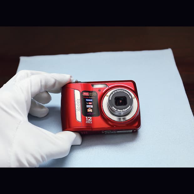 레어<민트급><키키디카>코닥 C143 레드 빈티지 디카