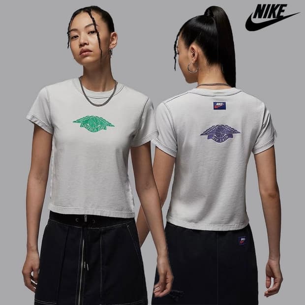 나이키 조던 레어 에어 티셔츠 - 뉴트럴 그레이/M