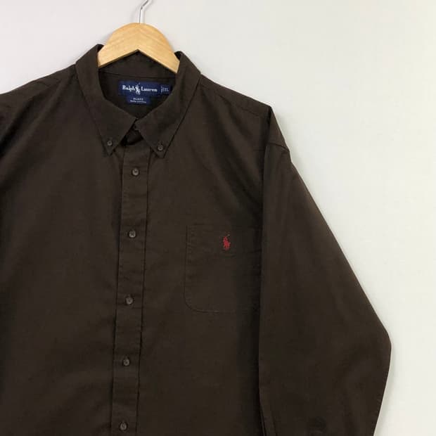 Xxl 폴로 솔리드코튼 셔츠