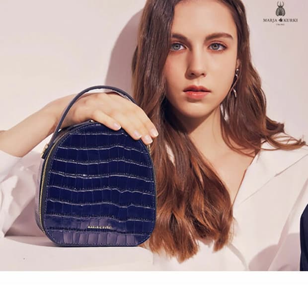 마리아꾸르끼 도토리백 네이비