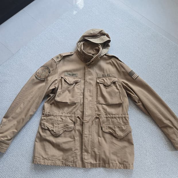 폴로 소령야상 리얼카키 L사이즈