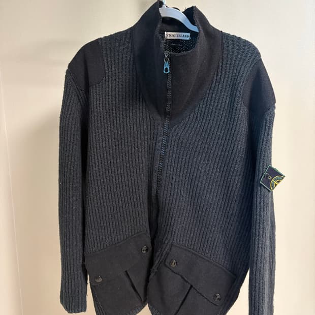 스톤아일랜드 빈티지 니트집업