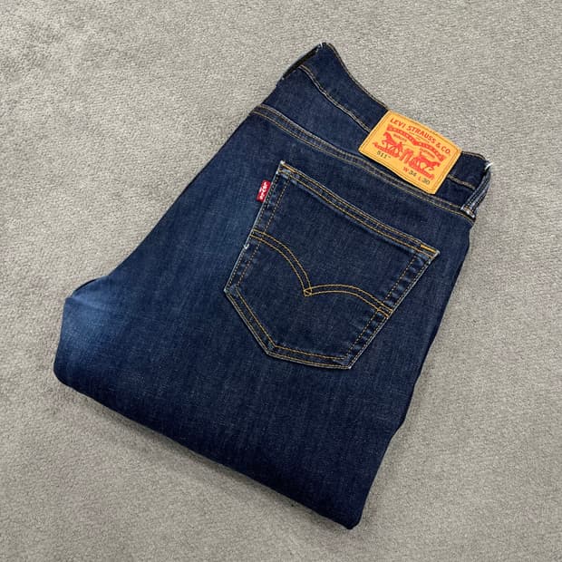 34 리바이스 511 워시드데님 팬츠