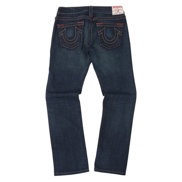 트루릴리젼 조니 워싱 진 데님팬츠