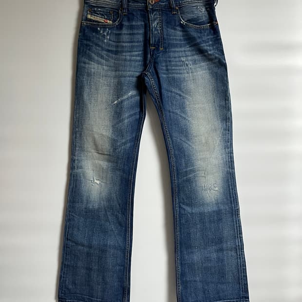 디젤 자티니 부츠컷 플레어진 데님 팬츠 청바지 29-31