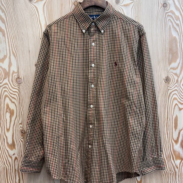 폴로 랄프로렌 체크셔츠