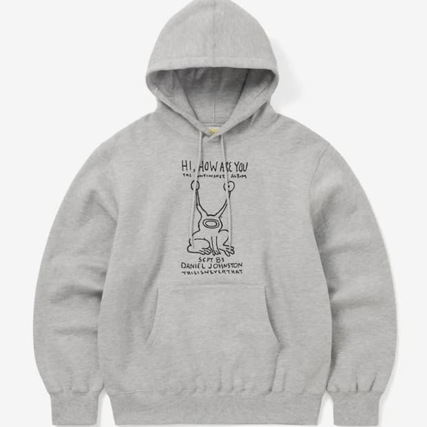 (새상품) 디스이즈네버댓 다니엘존스턴 후드티 L