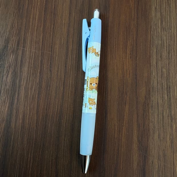 리락쿠마 볼펜 (블루