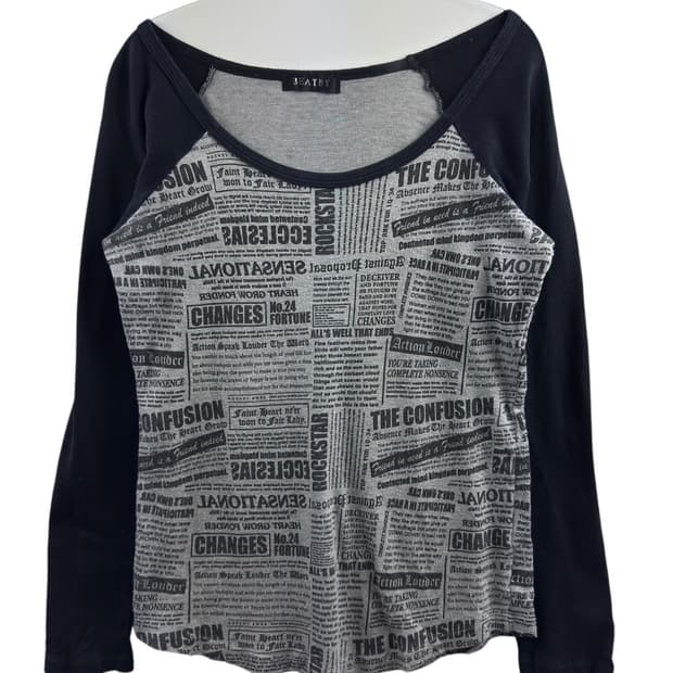 JPN Y2K 나그랑 롱슬리브1321