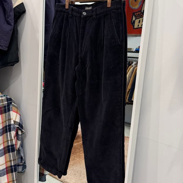 00s ST.John's Bay 빈티지 투턱 코듀로이 팬츠 (33)