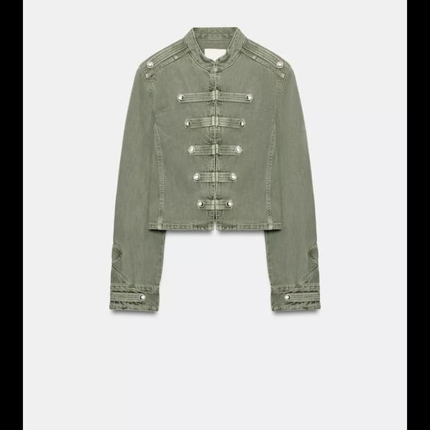 자라 버튼 테일러드 나폴레옹 자켓 XS