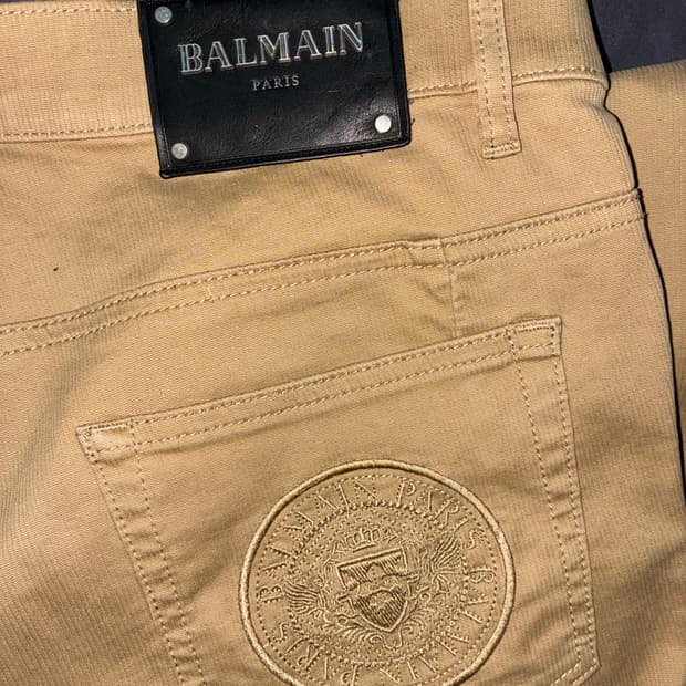 발망 바이커 코튼팬츠