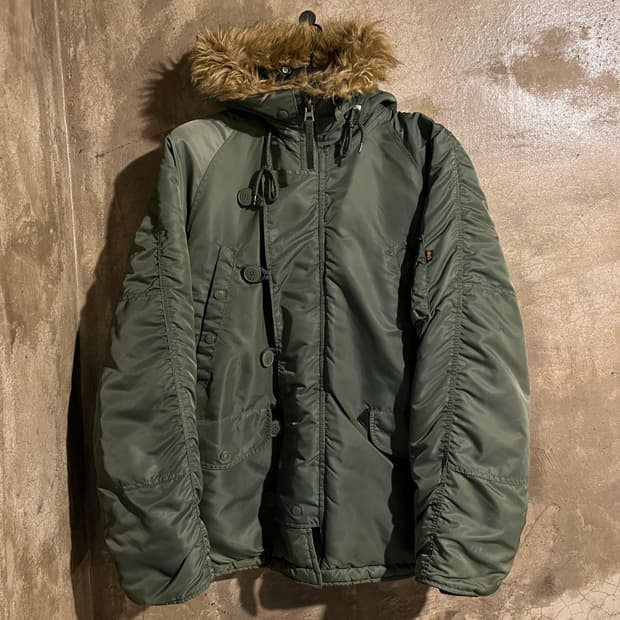 알파인더스트리 항공 패딩 점퍼