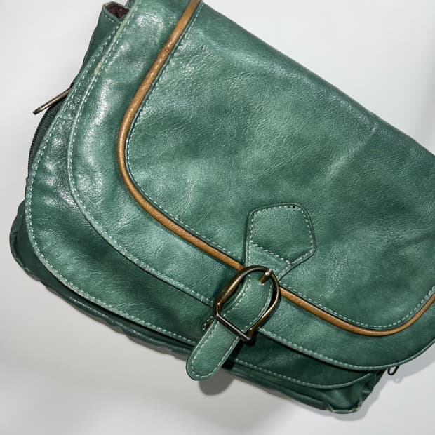 Vintage Green Cross-Bag