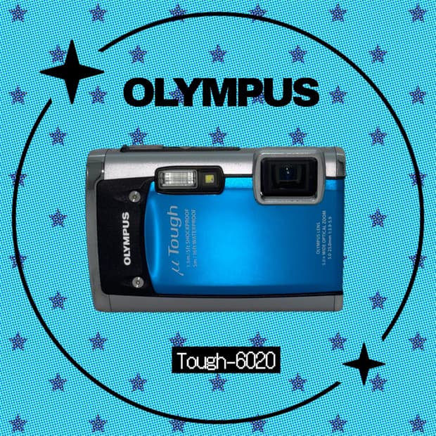 (한국어지원🫧) 올림푸스 Tough-6020 빈티지 디카 디지털카메라