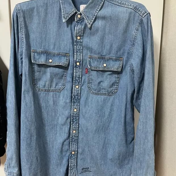 M 리바이스 자운드 데님셔츠