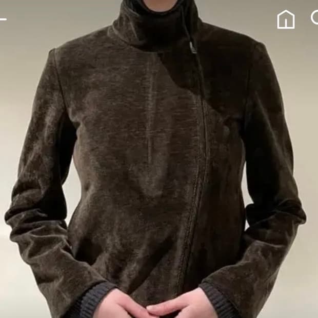 peinture 시어링 브라운 자켓